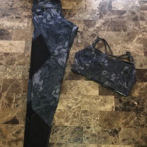 Sports Bra & High Waisted Legging Set- Activewear